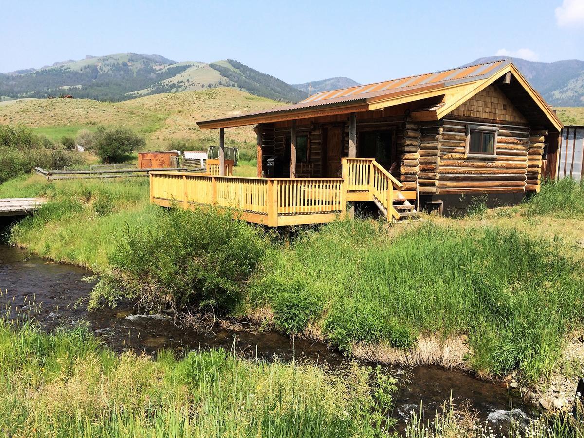 Creek Cabin Gardiner Zewnętrze zdjęcie