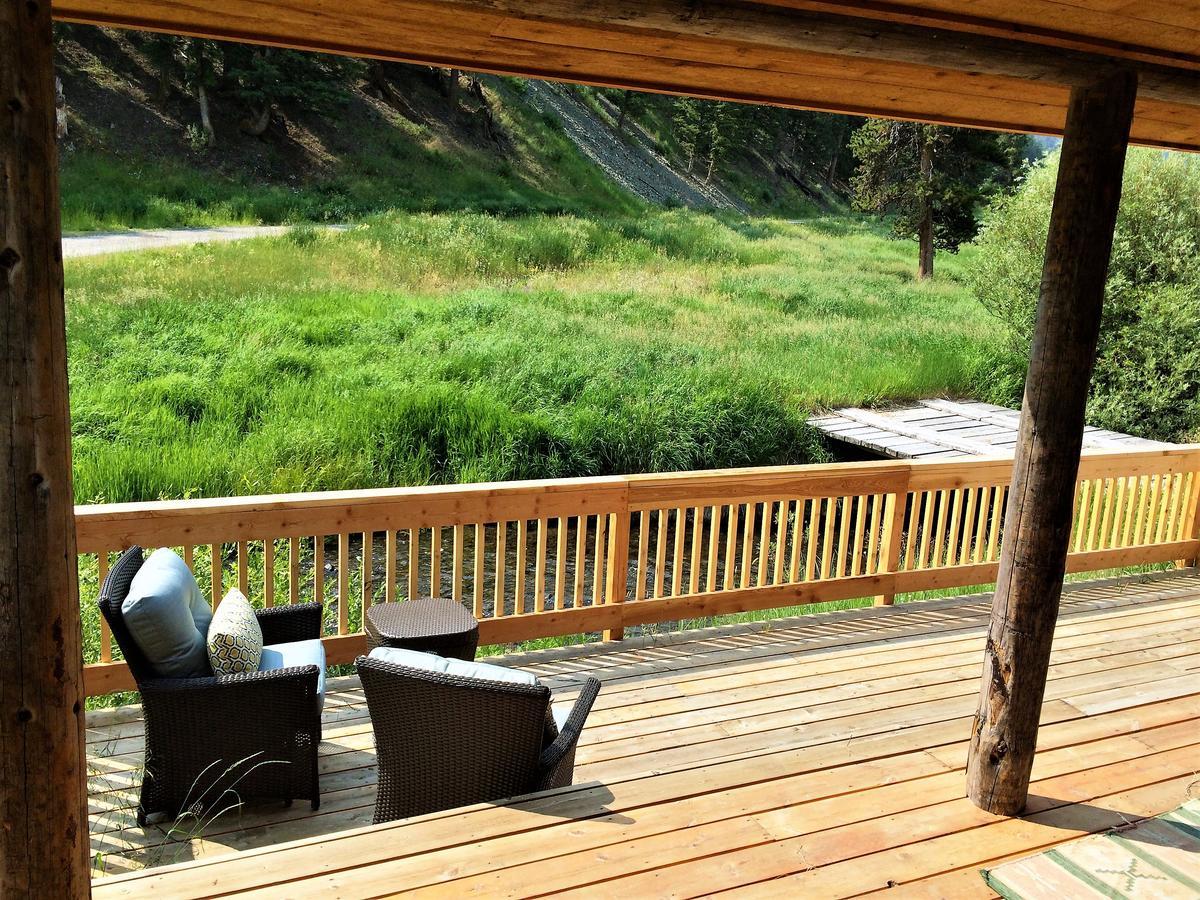 Creek Cabin Gardiner Zewnętrze zdjęcie